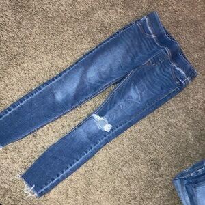 Old Navy Rockstar Super Skinny Jeggings Mid Rise Size 2P